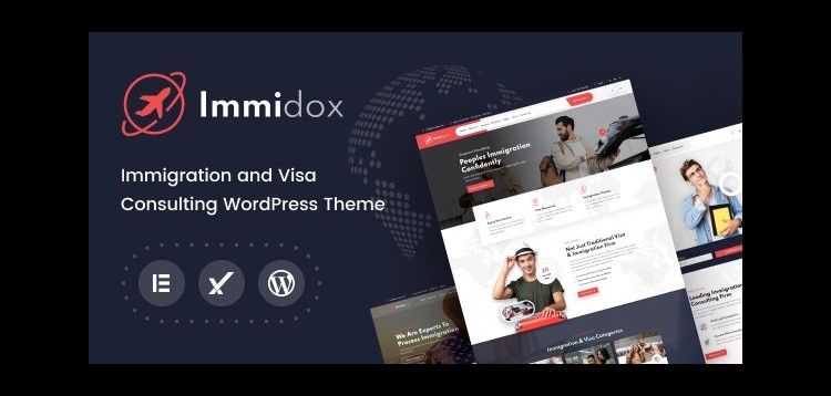 Item cover for download Immidox - Immigration and Student consultancy Wordpress Theme + RTL