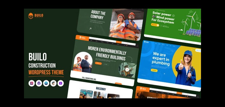 Item cover for download Builo - Construction WordPress Theme