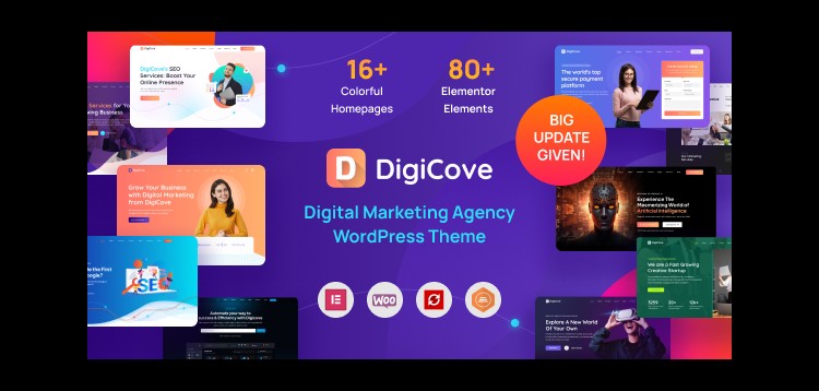 Item cover for download Digicove - Digital Marketing Agency WordPress Theme