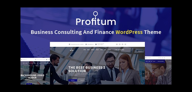 Item cover for download Profitum - Business WordPress Theme