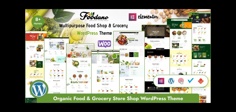 Item cover for download Foodano - Food Shop & Marketplace WordPress Theme