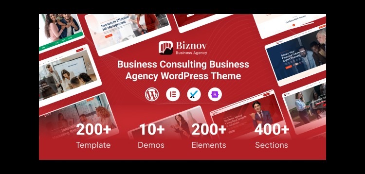 Item cover for download Biznov - Business Consulting WordPress Theme