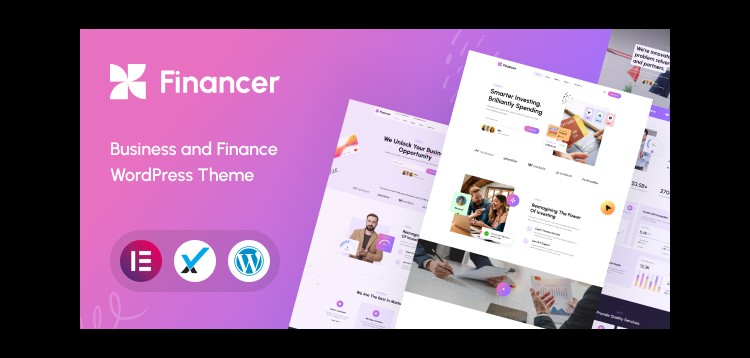 Item cover for download Financer - Business and Finance WordPress Theme