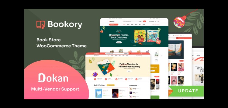 Item cover for download Bookory - Book Store WooCommerce Theme