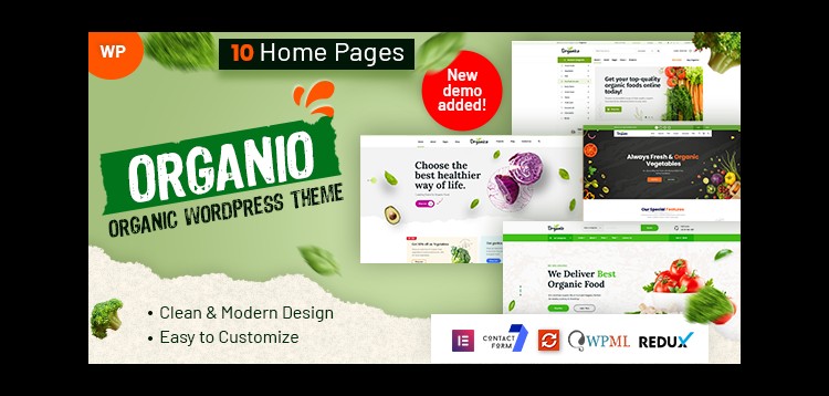 Item cover for download Organio - Organic Food Store WordPress