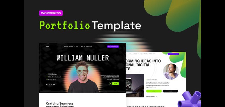 Item cover for download Vectra – Developer Portfolio Elementor Pro Template Kit