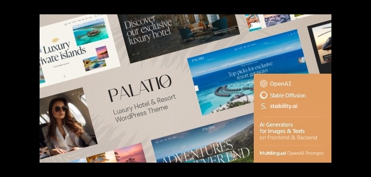 Item cover for download Palatio — Luxury Hotel & Resort WordPress Theme
