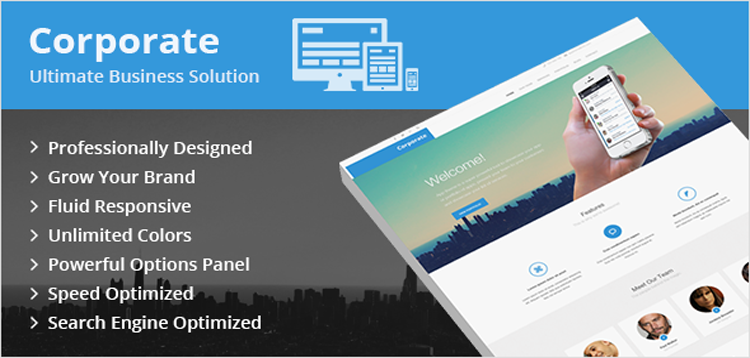 Item cover for download MyThemeShop Corporate WordPress Theme
