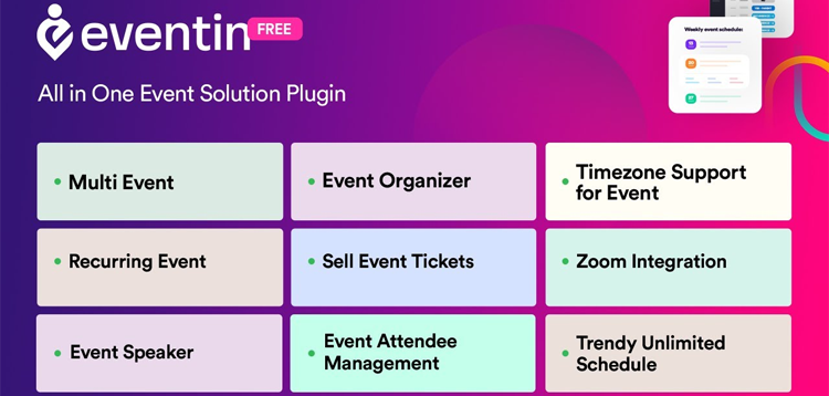 Item cover for download Eventin – Bricks Addon