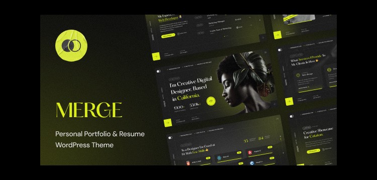 Item cover for download Merge - Personal Portfolio & Resume WordPress Theme