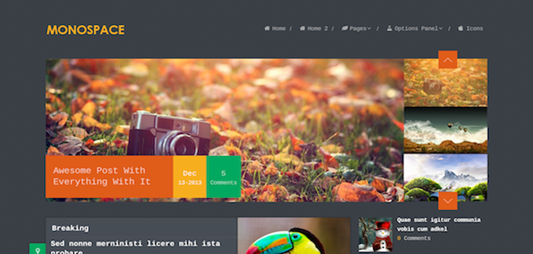 Item cover for download MyThemeShop Monospace