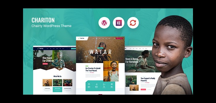 Item cover for download Chariton - NonProfit Charity WordPress Theme