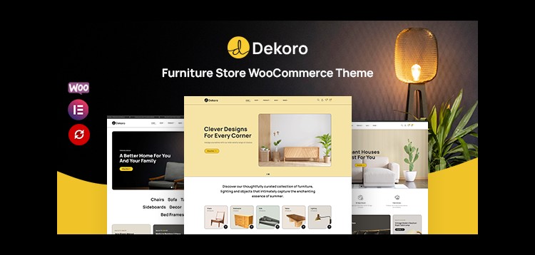 Item cover for download Dekoro - Furniture Store WooCommerce Theme