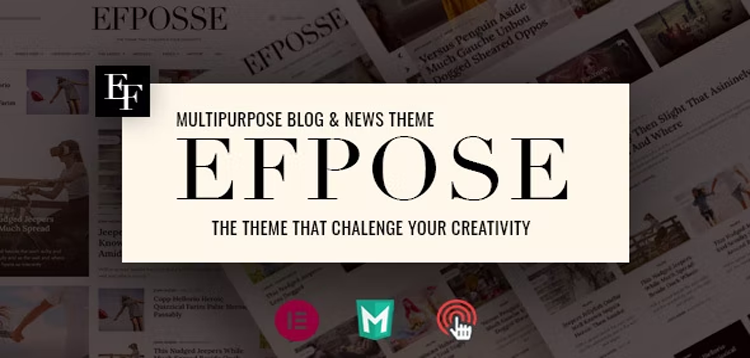 Item cover for download Efpose – Multipurpose Blog and Newspaper Theme