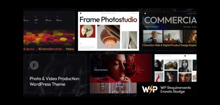 Item cover for download Frame - Photo & Video WordPress Theme + AI