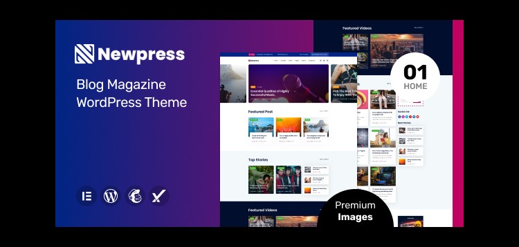 Item cover for download Newpress - Blog Magazine WordPress Theme