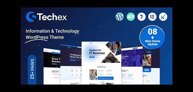 Item cover for download Techex - IT Solutions & Technology WordPress Theme