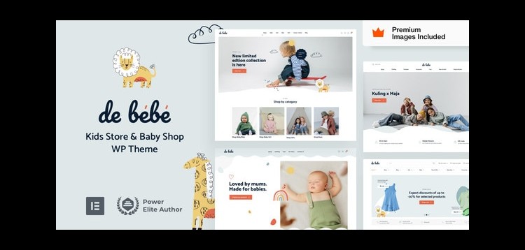 Item cover for download Debebe - Kids Fashion eCommerce WordPress Theme