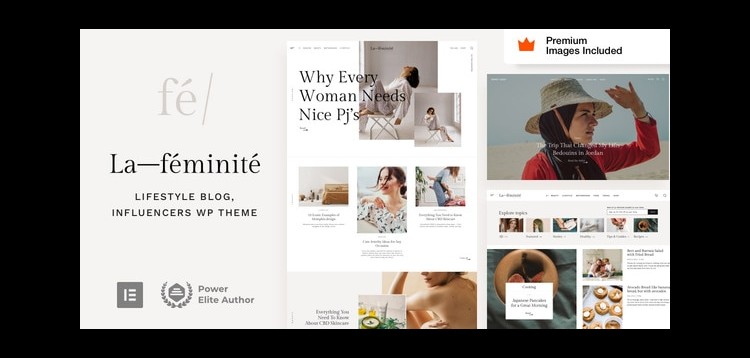 Item cover for download LaFeminite - Personal Blog WordPress Theme
