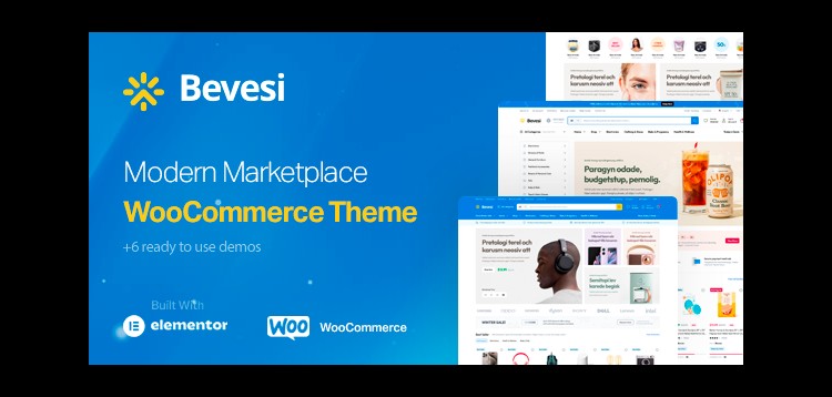 Item cover for download Bevesi - Multi-Vendor and Marketplace WooCommerce Theme
