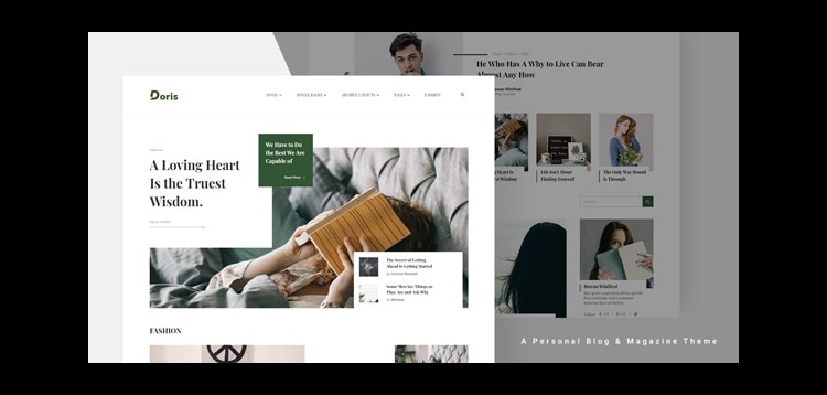 Item cover for download Doris - Blog and Magazine WordPress Theme