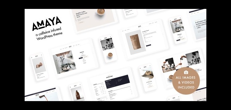 Item cover for download Amaya - Coffee Shop WordPress Theme