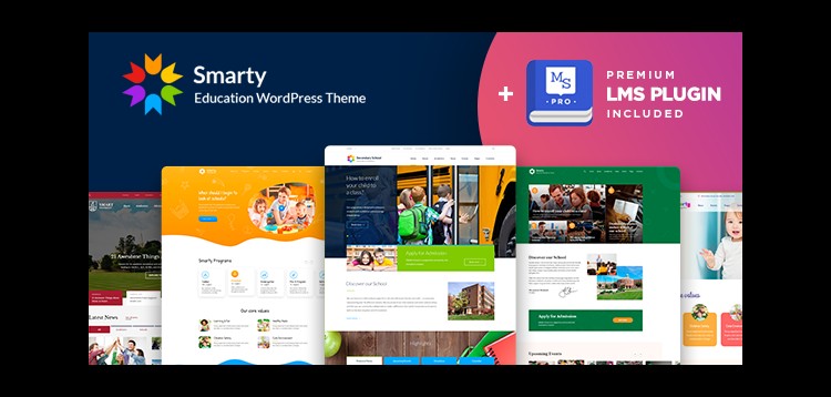 Item cover for download Smarty - School Kindergarten WordPress theme