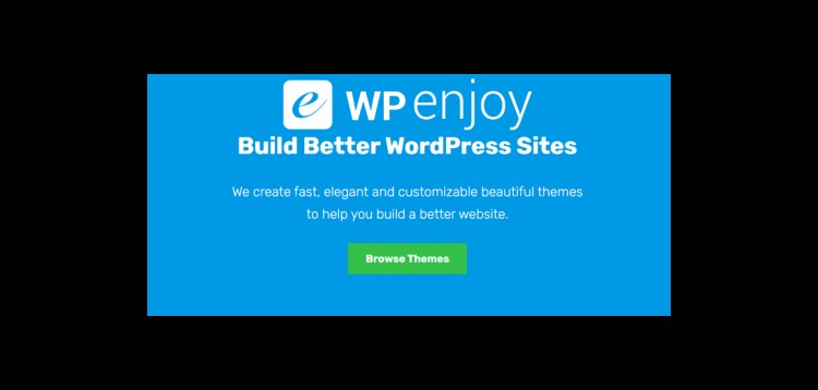 Item cover for download WPEnjoy BlogSite Pro