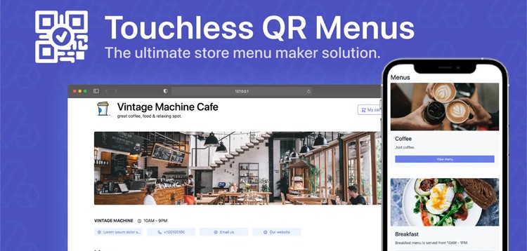 Item cover for download 66qrmenu Extended QR Code Menu Maker 40.0.0