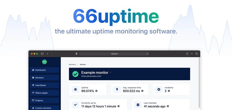 Item cover for download 66Uptime Extended Cronjob Monitoring software