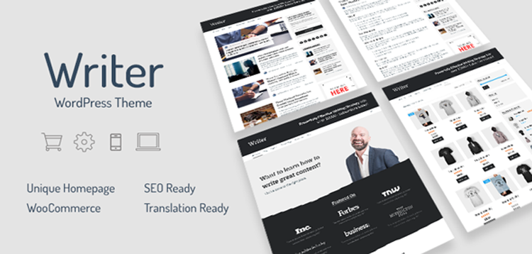 Item cover for download MyThemeShop Writer WordPress Theme