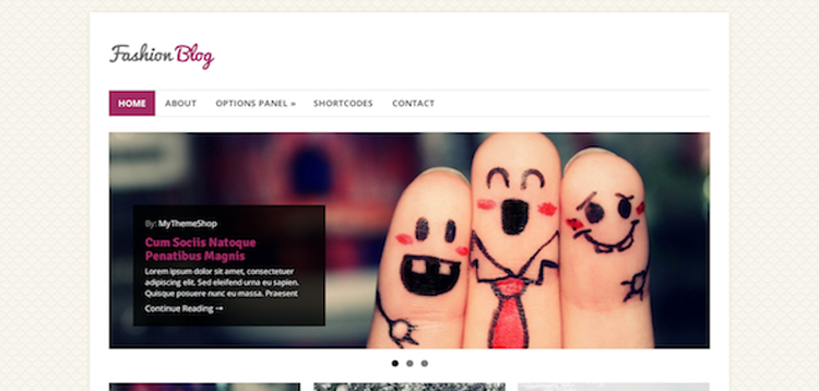 Item cover for download MyThemeShop FashionBlog WordPress Theme