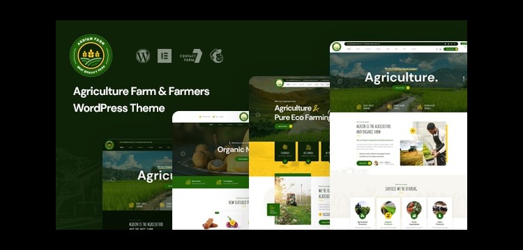 Item cover for download Agrion - Agriculture Farm & Farmers WordPress Theme