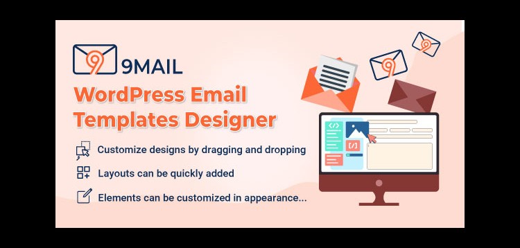 Item cover for download 9MAIL – WordPress Email Templates Designer
