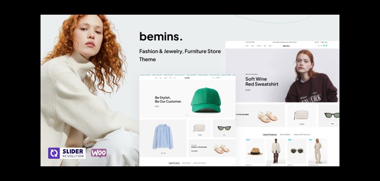Item cover for download Bemins – Fashion & Jewelry, Furniture Store WordPress Theme
