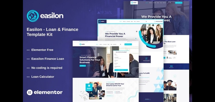 Item cover for download Easilon - Loan & Finance Template Kit