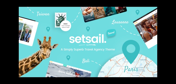 Item cover for download SetSail - Travel Agency Theme