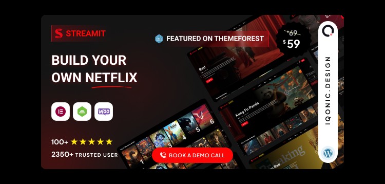 Item cover for download Streamit WP - Video Streaming WordPress Theme