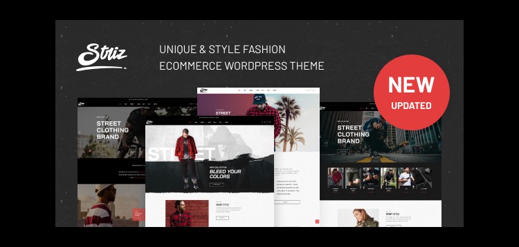 Item cover for download Striz - Fashion Ecommerce WordPress Theme