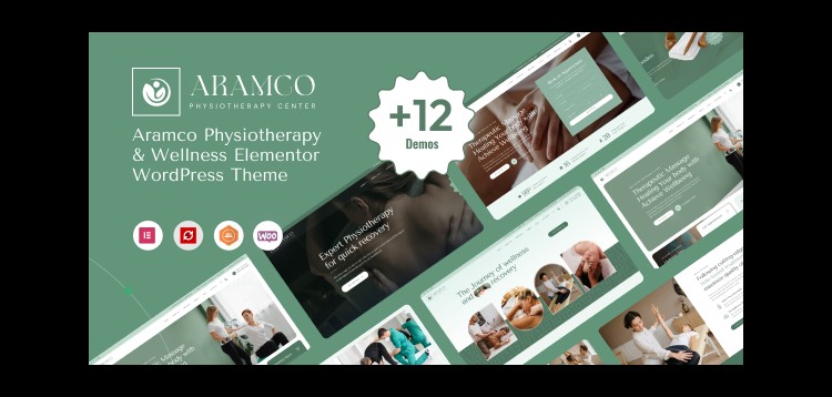 Item cover for download Aramco - Physiotherapy & Wellness WordPress Theme