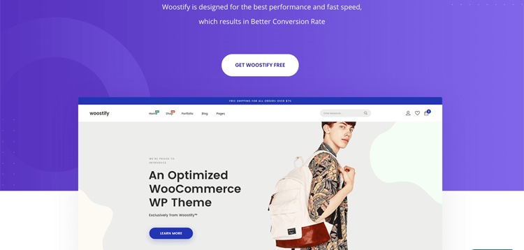 Item cover for download Woostify Pro