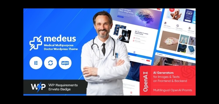 Item cover for download Medeus - Medical WordPress Them