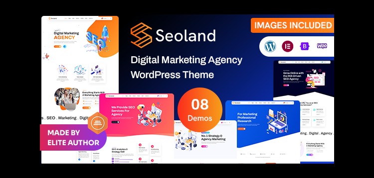 Item cover for download Seoland - SEO And Digital Marketing Agency WordPress Theme