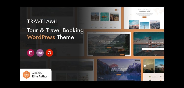 Item cover for download Travelami - Tour & Travel Booking WordPress Theme