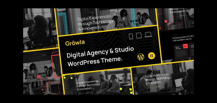 Item cover for download Gröwla – Digital Agency & Studio WordPress Theme