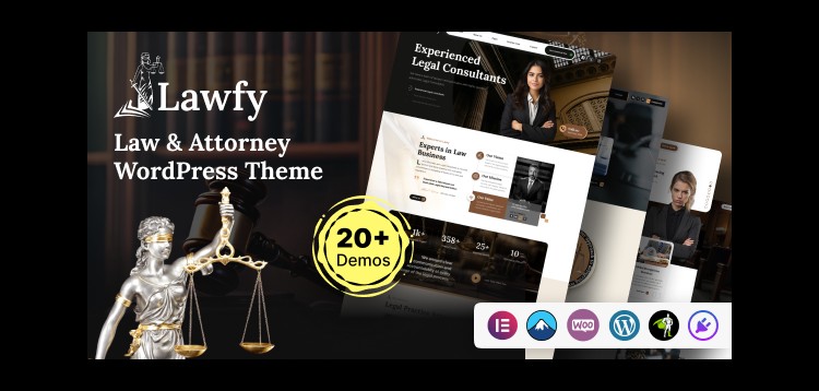Item cover for download Lawfy - Law & Attorney WordPress Theme