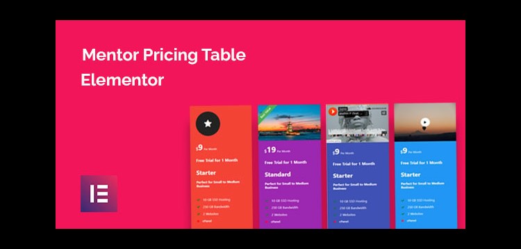 Item cover for download Mentor Pricing Table for Elementor