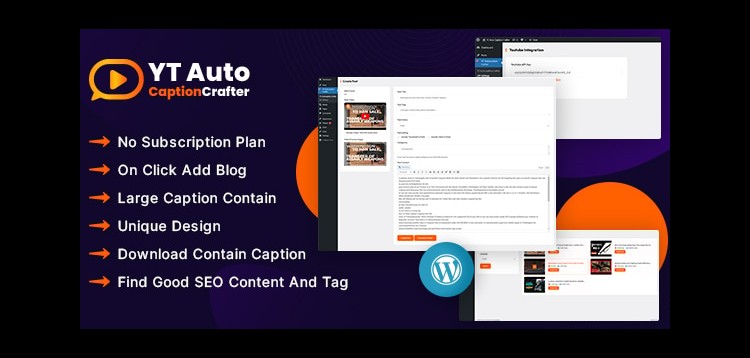 Item cover for download YT Auto - AI Writing Assistant and Video Content Generator WordPress Plugin