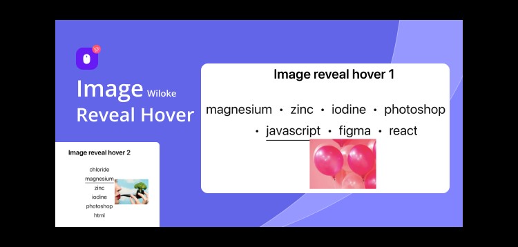Item cover for download Image Reveal Hover Effects Addon For Elementor