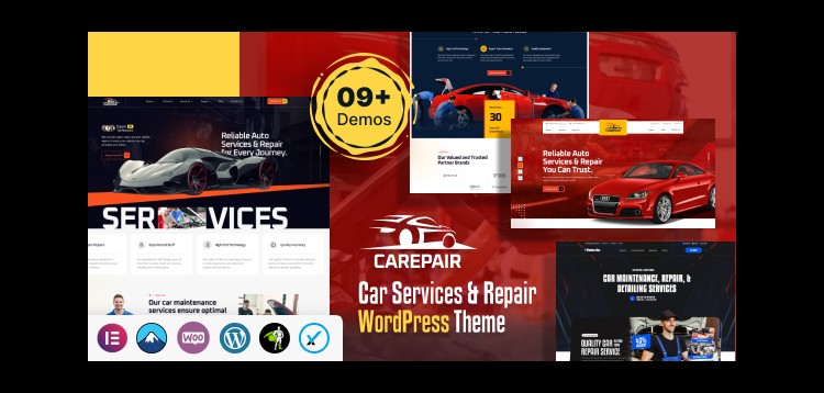 Item cover for download Carepair - Car Service & Auto Repair WordPress Theme